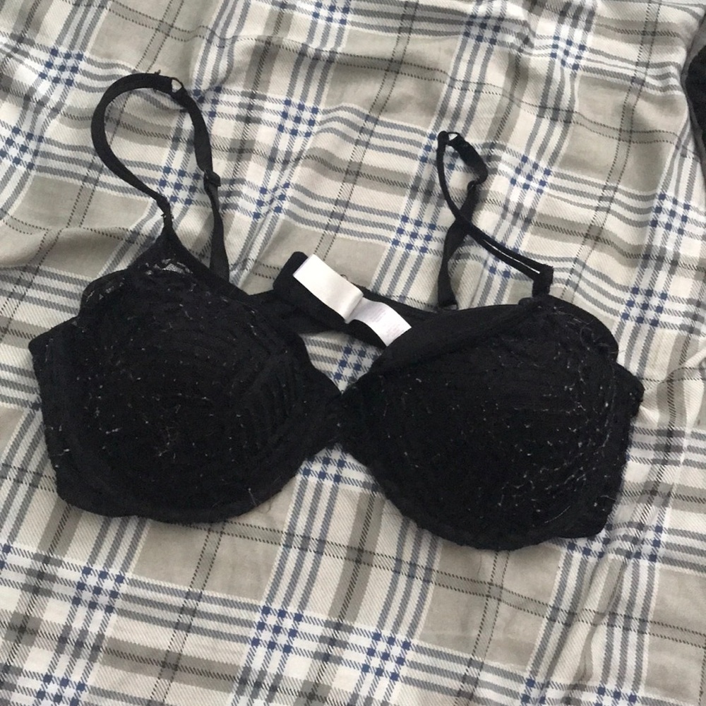 Black bra